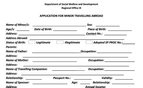 dswd travel clearance form for minors pdf|The requirements needed to obtain a travel clearance for minors .